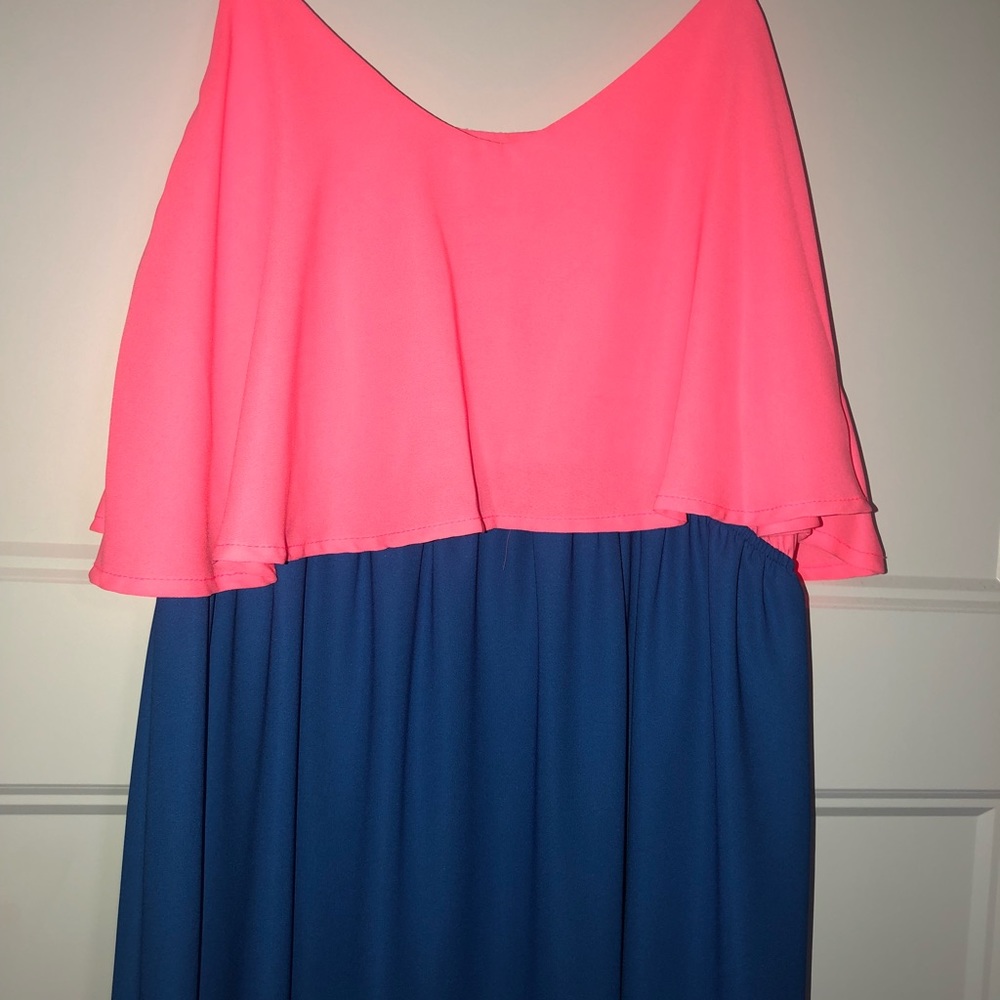 Pink & Blue Maxi